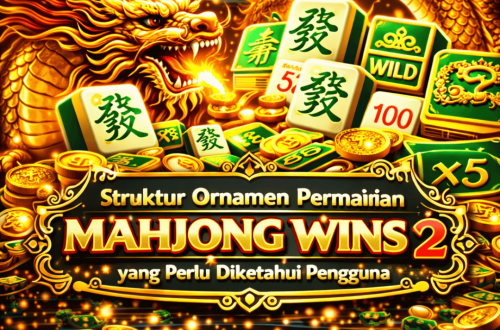 struktur ornamen permainan Mahjong Wins 2